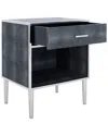 Safavieh Couture Tammy 1-drawer Faux Shagreen Nightstand
