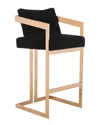 Safavieh Couture Taraji Velvet Barstool