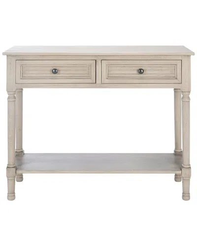 Safavieh Couture Tate 2drw Console Table In Grey