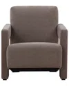 Safavieh Couture Taylor Modern Boucle Accent Chair In Brown
