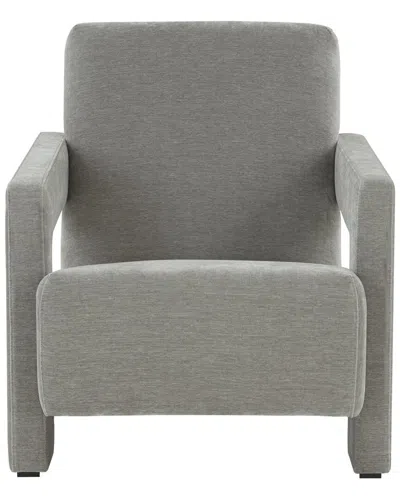 Safavieh Couture Taylor Modern Velvet Accent Chair In Grey