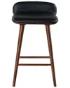 Safavieh Couture Tazmyn Counter Stool In Black