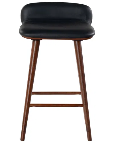 Safavieh Couture Tazmyn Counter Stool In Black