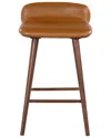 Safavieh Couture Tazmyn Counter Stool In Brown