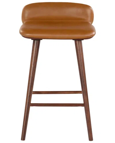Safavieh Couture Tazmyn Counter Stool In Brown