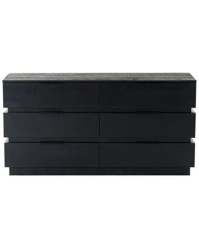 SAFAVIEH COUTURE SAFAVIEH COUTURE TITUS 6 DRAWER STACKED DRESSER