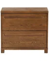 Safavieh Couture Tobiette 2 Drawer Wood Nightstand In Brown