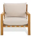 Safavieh Couture Trinidad Teak Patio Chair
