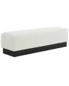 Safavieh Couture Tylie Boucle & Wood Bench
