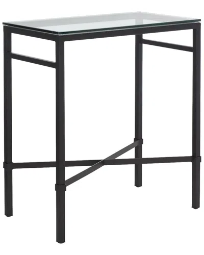 Safavieh Couture Viggo Chairside Table In Black