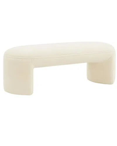 Safavieh Couture Vivie Bench In Ivory