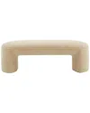Safavieh Couture Vivie Bench In Tan