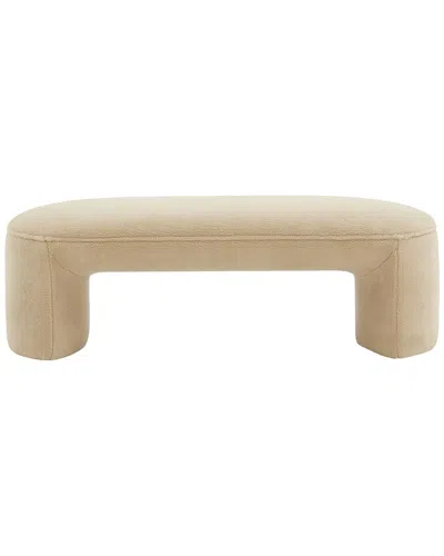 Safavieh Couture Vivie Bench In Tan