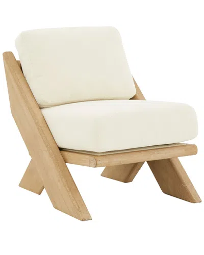 Safavieh Couture Vivien Boucle Accent Chair In White