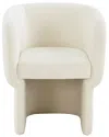 Safavieh Couture Wally Velvet Accent Chair In White