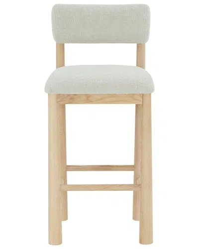 Safavieh Couture Wrenley Boucle Barstool In Brown