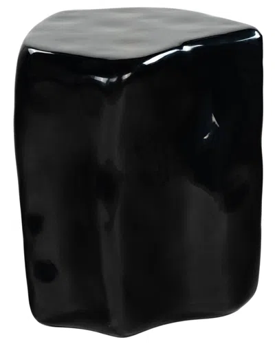 Safavieh Couture Wynnona Concrete Accent Table In Black