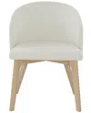 Safavieh Couture Wynonna Linen Dining Chair In White