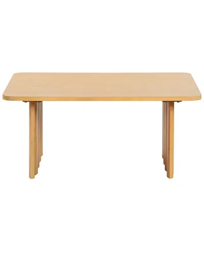 Safavieh Couture Yurina Rectangle Wood Coffee Table In Brown