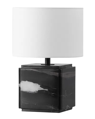 Safavieh Couture Zahra Marble Table Lamp In Black