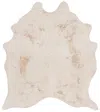 Safavieh Cowhide Natural Area Rug, Tan Novelty Style Non-shedding