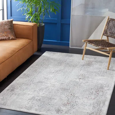 Safavieh Craft Machine Made Area Rug, Grey / Blue Traditional Style Easy Care