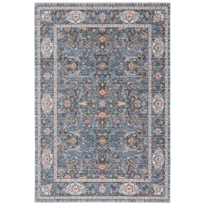 Safavieh Crimson Performance Oriental Rug In Blue;ivory