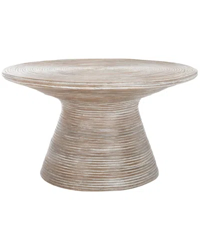 Safavieh Cristina Rattan Coffee Table In Neutral