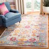 Safavieh Crystal Machine Made Area Rug, Cream / Teal Traditional Style Easy Care In Multi