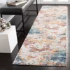 Safavieh Crystal Machine Made Area Rug, Gold / Rust Contemporary Style Easy Care In Multi