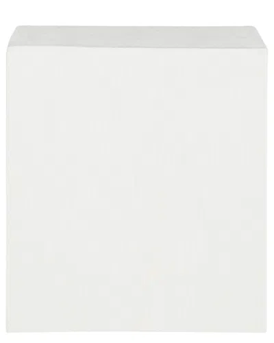 Safavieh Cube Indoor/outdoor Accent Stool In White