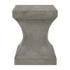 Safavieh Curby Collection Concrete Side Table In Gray