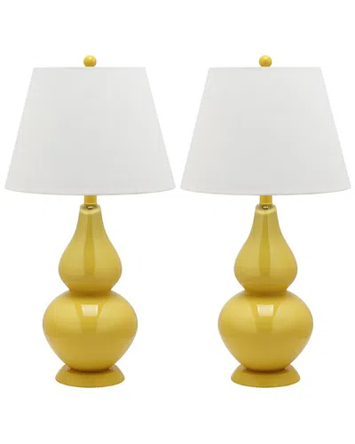 Safavieh Cybil 26in Double Gourd Lamp
