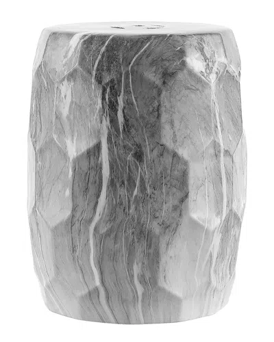 Safavieh Dain Garden Stool In Gray