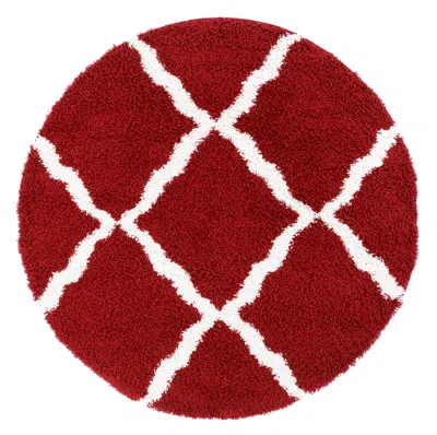 Safavieh Dallas Shag Rug In Red