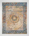 Safavieh Dallyce Power Loomed Rug, 8' X10' In Blue, Orange 