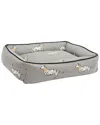 Safavieh Dalmatian Dog Bed In Grey