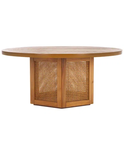 Safavieh Danez Cane Coffee Table In Brown