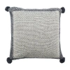 Safavieh Dania Knit Square Throw Pillow In Gray
