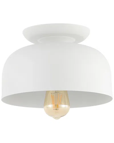 Safavieh Danica 10in Flush Mount In White