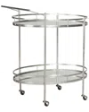Safavieh Dante Bar Cart In Silver