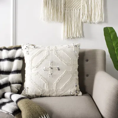 Safavieh Daphne Pillow In White