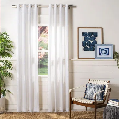 Safavieh Darlena Window Panel Wdt1018 In White