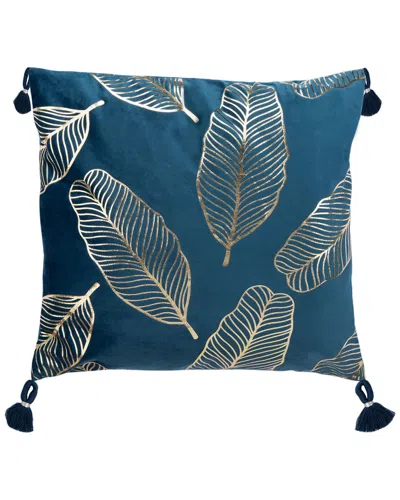 Safavieh Darlia Pillow In Blue