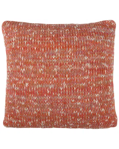 Safavieh Darling Knit Pillow In Red