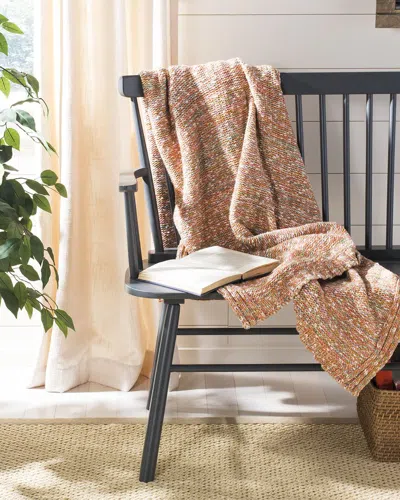 Safavieh Darling Knit Throw In Neutral