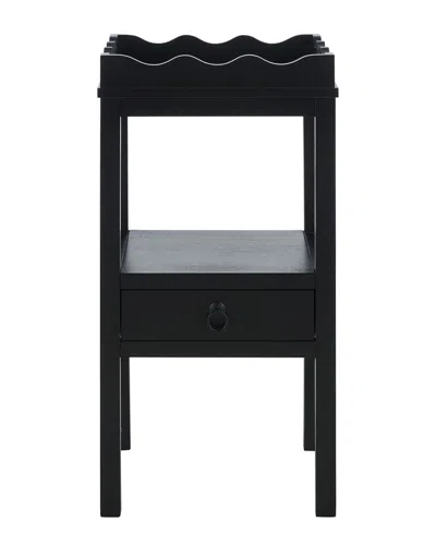 Safavieh Darlyn 1-drawer Accent Table In Black