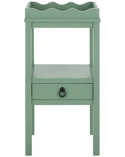 Safavieh Darlyn 1-drawer Accent Table In Green