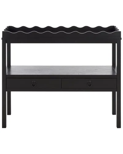 Safavieh Darlyn 2-drawer Console In Black