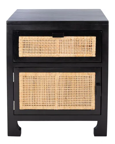 SAFAVIEH SAFAVIEH DAVE 1-DRAWER, 1-DOOR NIGHTSTAND